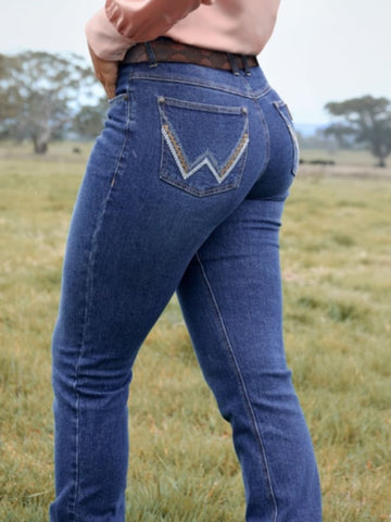 Wrangler High Rise Laura Western Riding Jeans