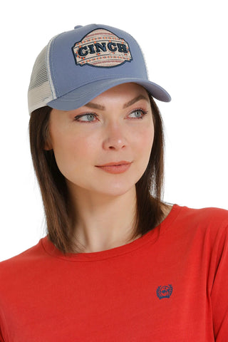 Cinch Ladies Trucker Cap - Light Blue