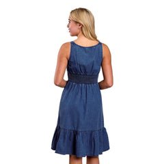 Roper Womens Denim Buckle Dress