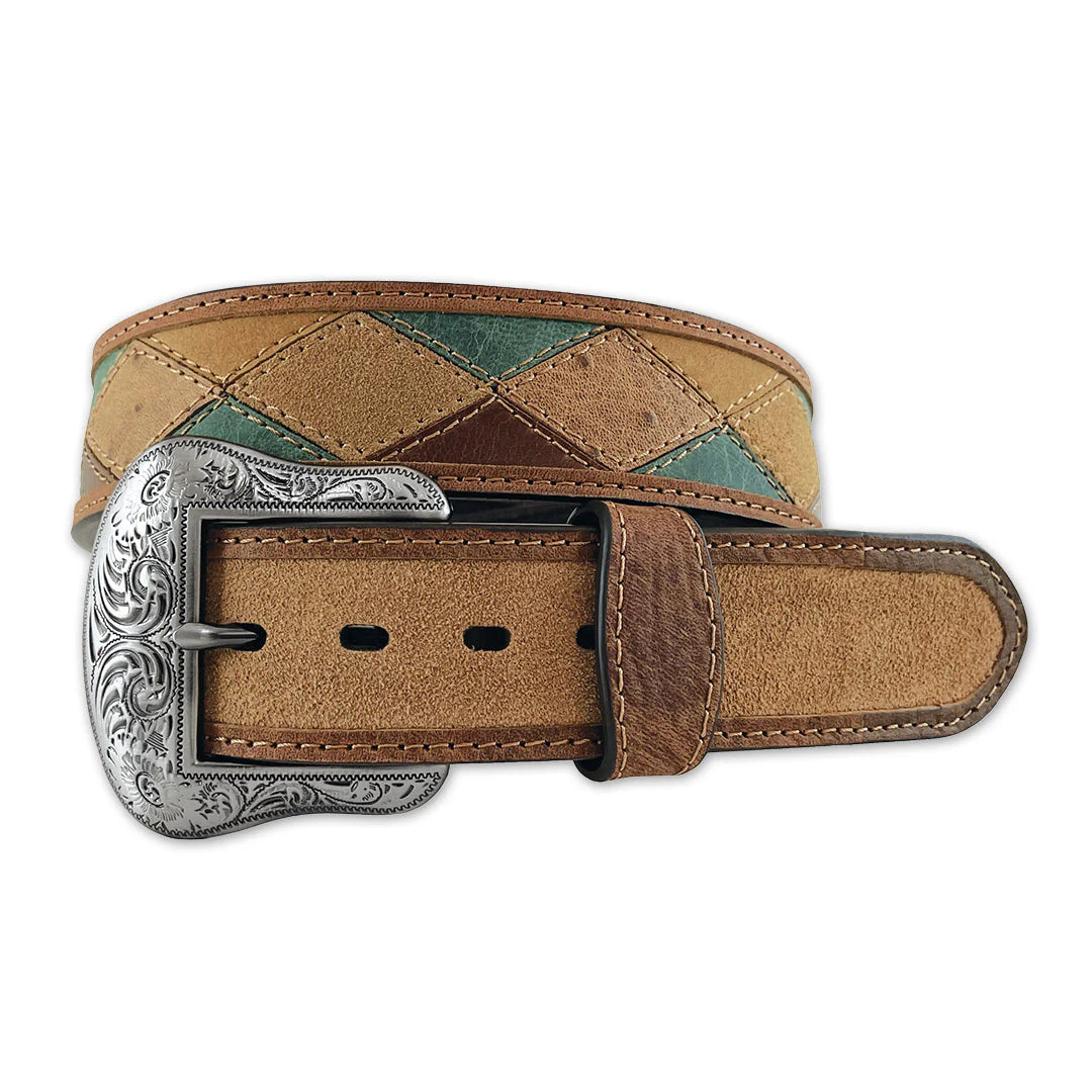 Roper Men's Crazyhorse Patchwork Belt