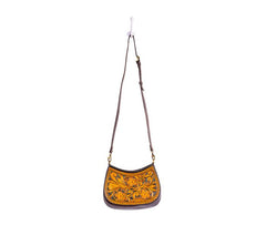 Daisy Hill Trail Hand-Tooled Bag