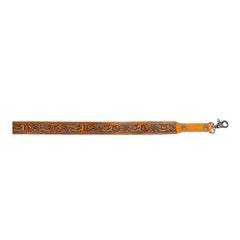 Mika Waterfall Hand-Tooled Leather Strap