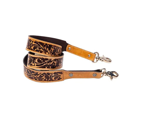 Westand Pass Hand-Tooled Leather Strap