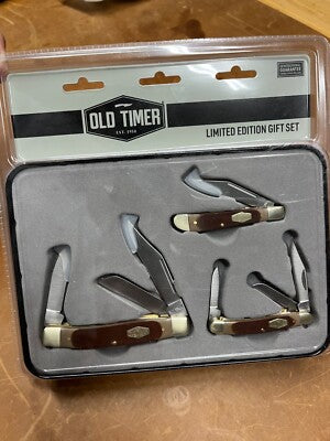 Old Timer Limited Edition Gift Set - Three Folder Saw Cut Combo