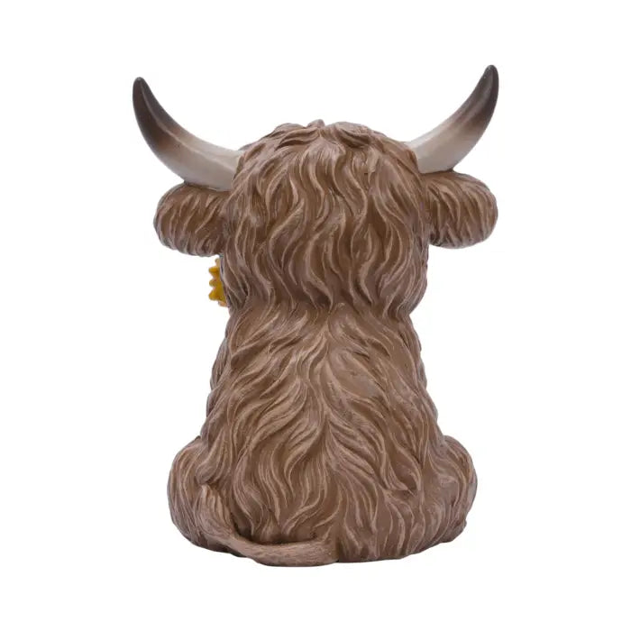Saddle & Bloom Sunflower Highland Cow