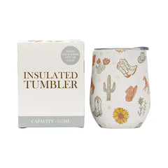 Saddle & Bloom Insulated Wine Tumbler