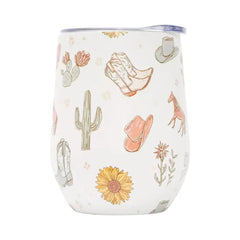 Saddle & Bloom Insulated Wine Tumbler