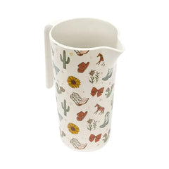 Saddle & Bloom Bamboo Melamine Cup & Jug Set
