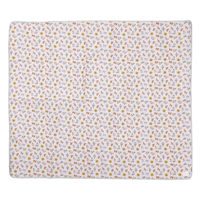 Saddle & Bloom Picnic Rug
