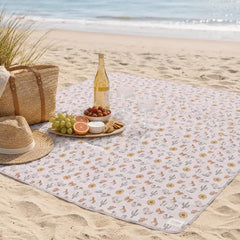 Saddle & Bloom Picnic Rug