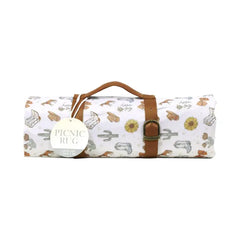 Saddle & Bloom Picnic Rug