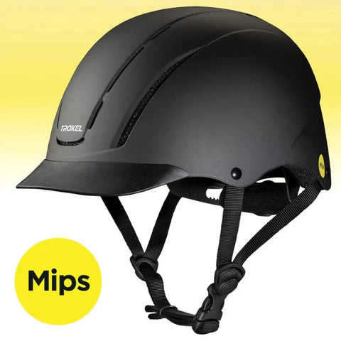 Troxel Helmet Spirit with MIPS Black Duratec