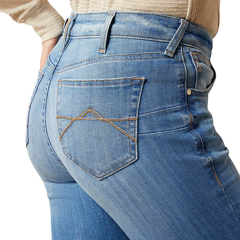 Ariat Womens High Rise Boot Cut Camellia Glendale