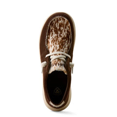 Ariat Womens Hilo - Coffee Bean Suede/Speckled Cow