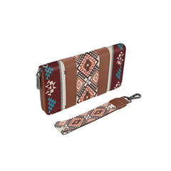 Wrangler Women's Lia Aztec Wallet - Brown