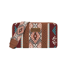 Wrangler Women's Lia Aztec Wallet - Brown