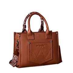 Wrangler Paisley Crossbody Tote Bag