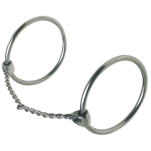 Loose Ring Snaffle Bit w/Thin SS Wire Mouth