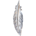 Hanging decoration - Silver Feather
