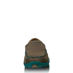 Ladies Twisted X Bomber/Turquoise Driving Mocs