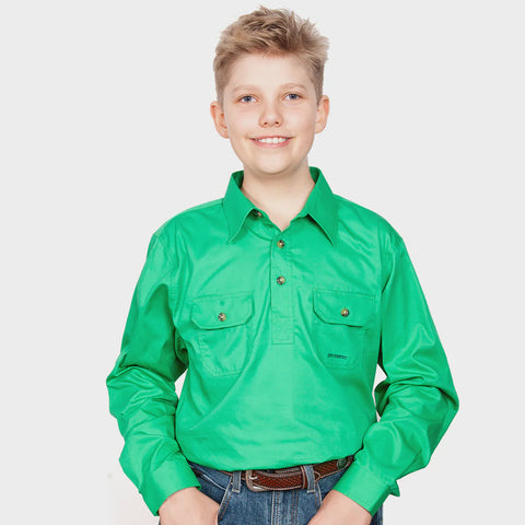 Just Country Boys Lachlan Workshirt Ivy Green
