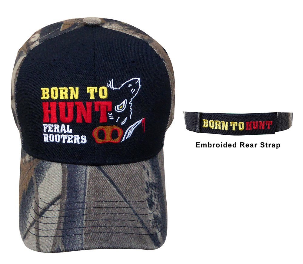 Born to Hunt Feral Rooters Cap