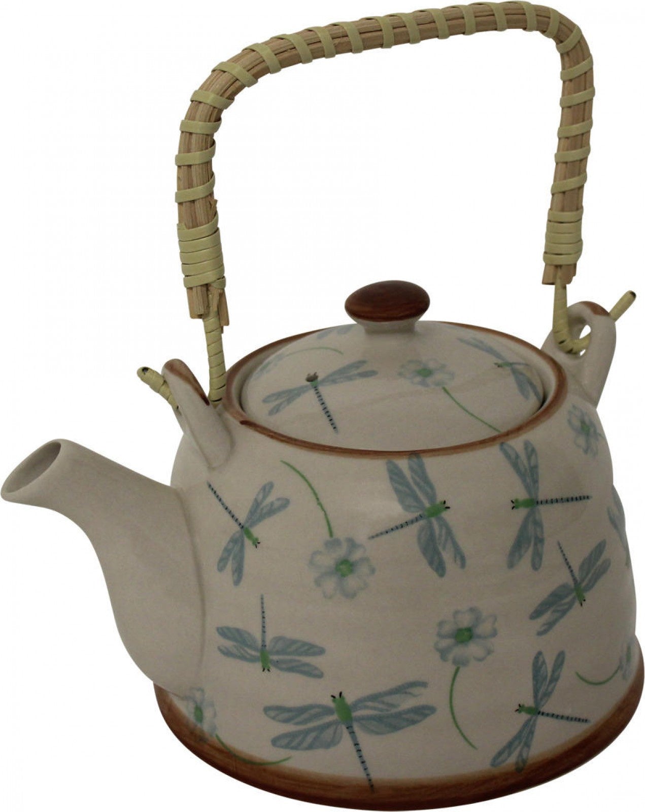 Ceramic Teapot - Dragonflies