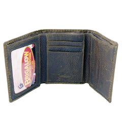 Men's Leather  Tri-Fold Wallet - Campdrafter