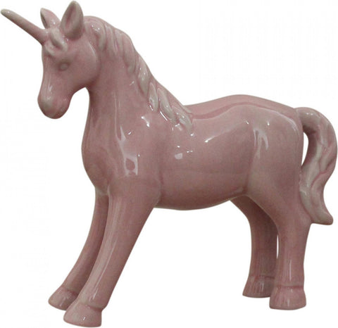 Ceramic Unicorn - Soft Pink