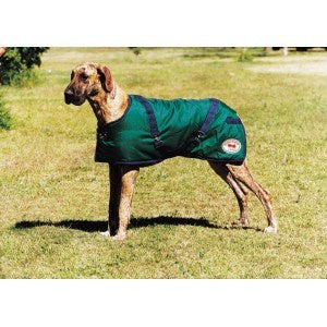 Thermo Master Supreme Dog Coat - Hunter Green/Navy