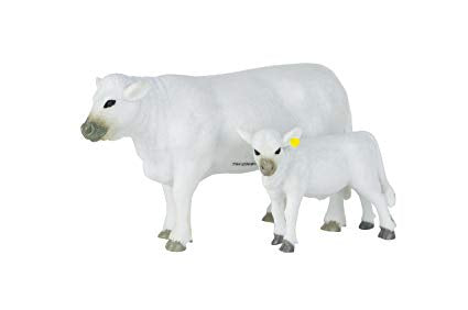 Big Country Toys Charolais Cow & Calf