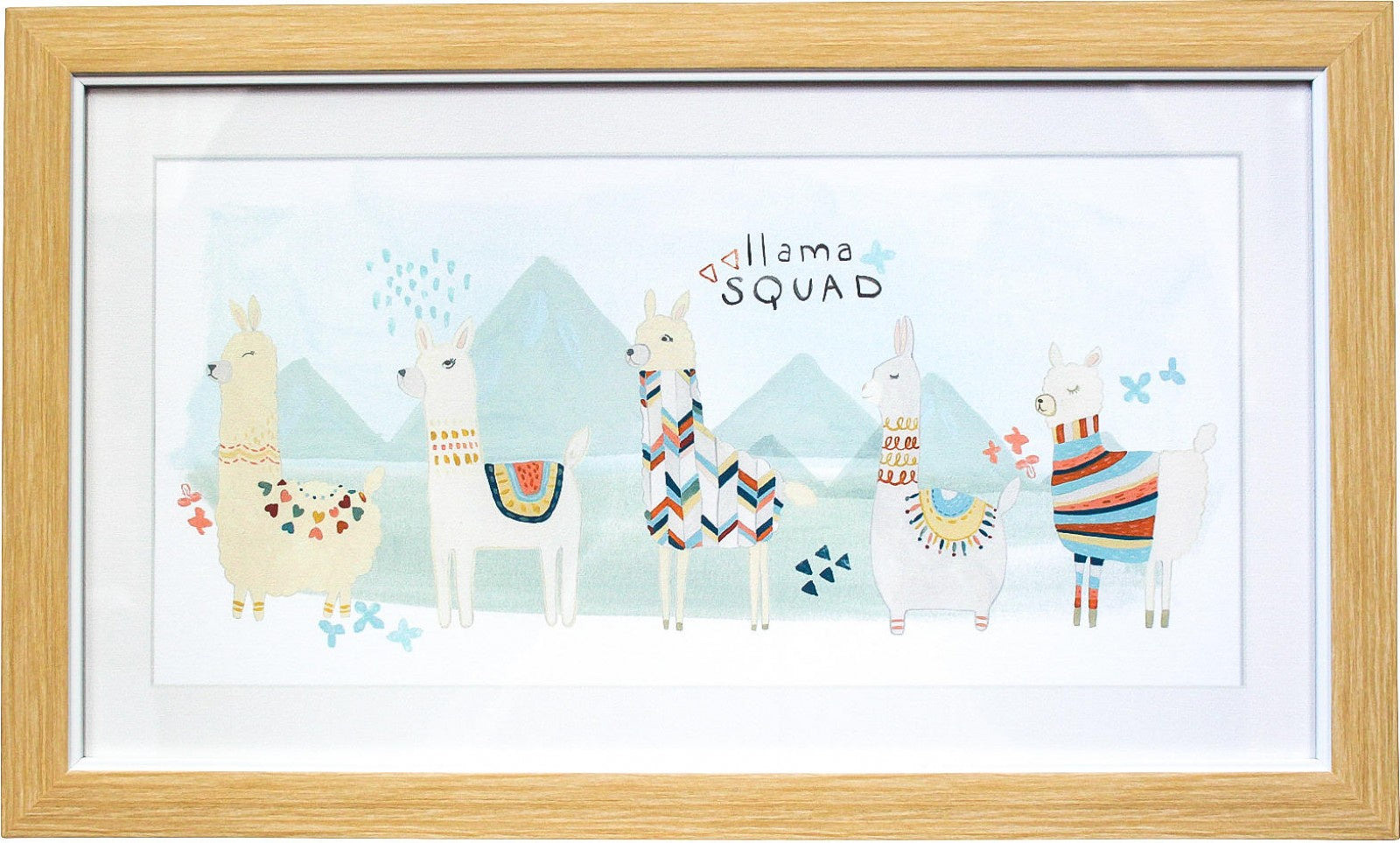 Framed Print - "Llama Squad"