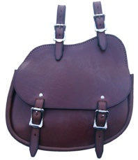 Dolan Leather Shaped Saddle Bag