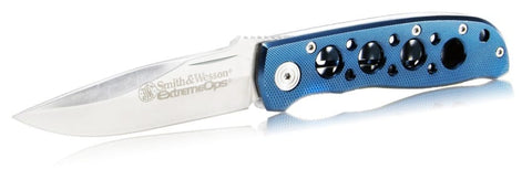 Smith & Wesson Extreme Ops Blue Knife