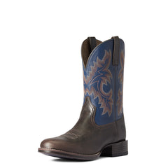 Ariat Mens Stockman Ultra Wicker/Federal Blue Boot