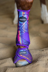 Tacktical Purple Aztec Splint Boots (PAIR)
