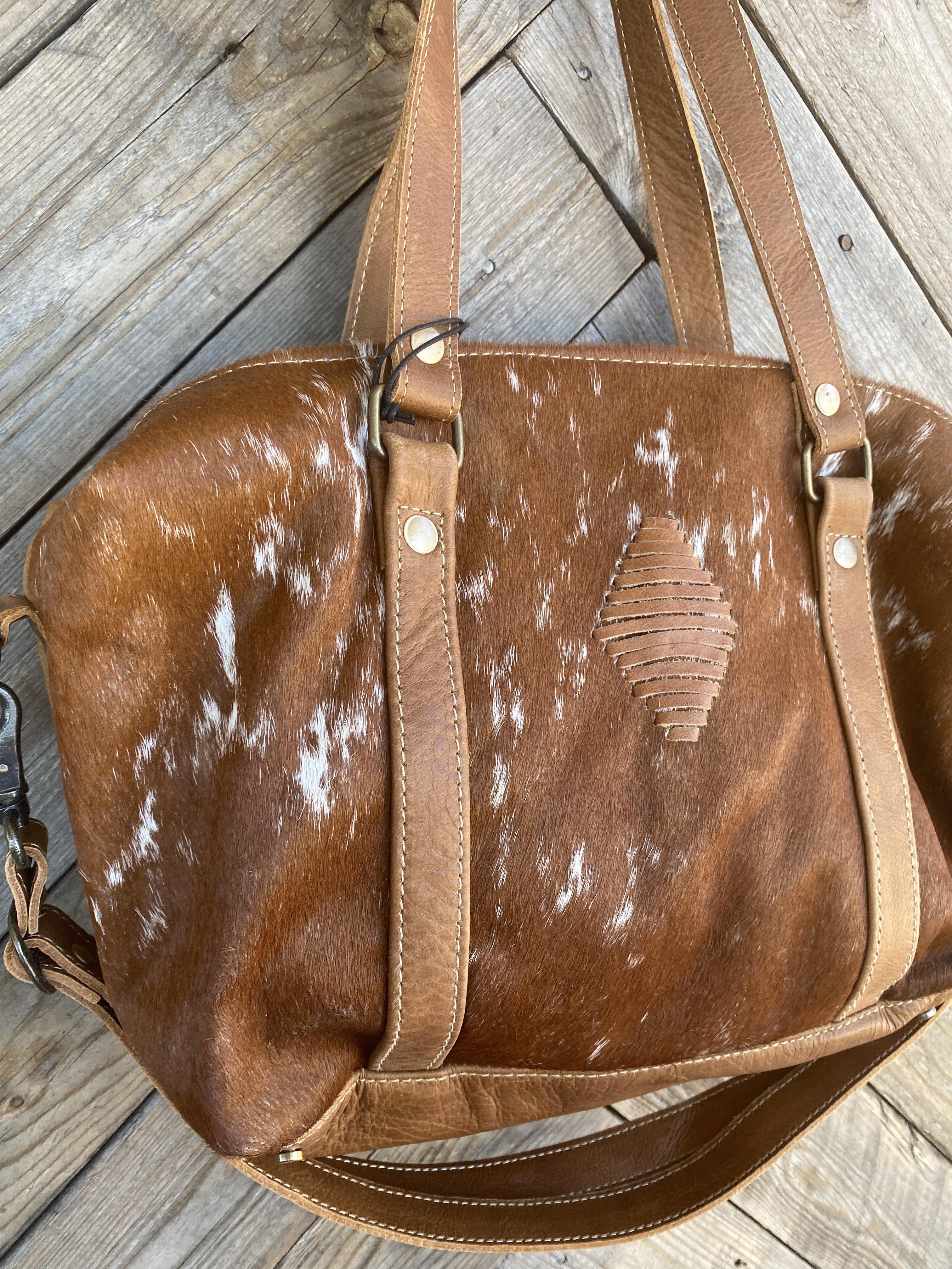 Leather Lust Mini Duffle Bag