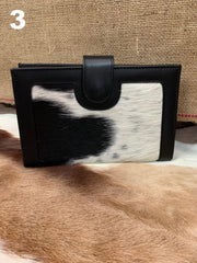 The Barossa Clutch Wallet (Black Leather)