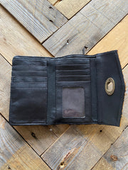 Eternal Classic Leather and Hairon Wallet
