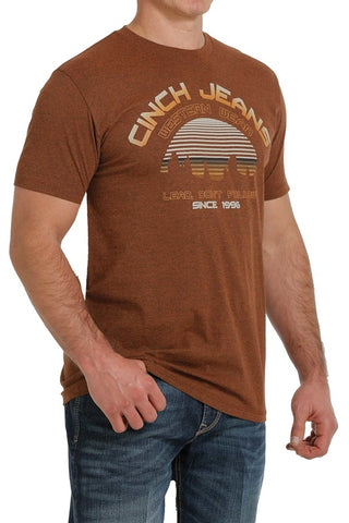 Cinch Mens Sunset Graphic T-Shirt