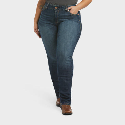 Ariat R.E.A.L. Perfect Rise Analise Burbank Stackable Straight Leg Plus Size