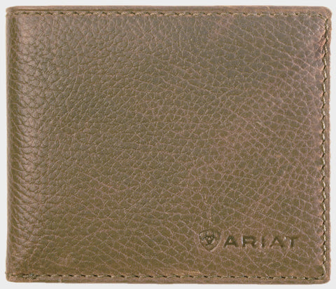 Ariat Bi-Fold Wallet Distressed Brown