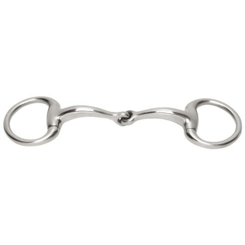Curved Small Eggbutt Snaffle  - 125mm