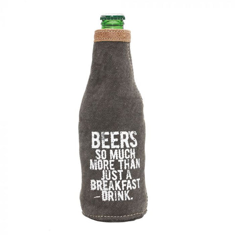 "Just a Breakfast Drink" Beer Holder