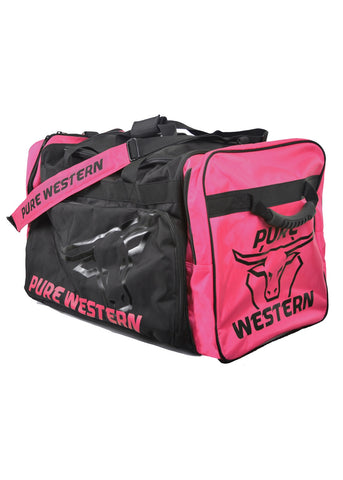 Pure Western Large Gear Bag - Blue and Pink