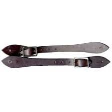 Leather Spur Strap - Straight