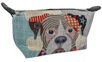 Make Up Bag - Abstract Dog