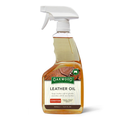 Oakwood Leather Oil 500ML - Spray Bottle