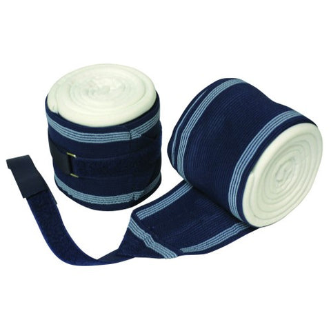 Show Master Polo/Stable Bandages -  White - Sold As A Pair