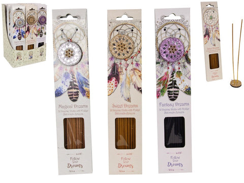 Follow Your Dreams Incense Sticks with Holder